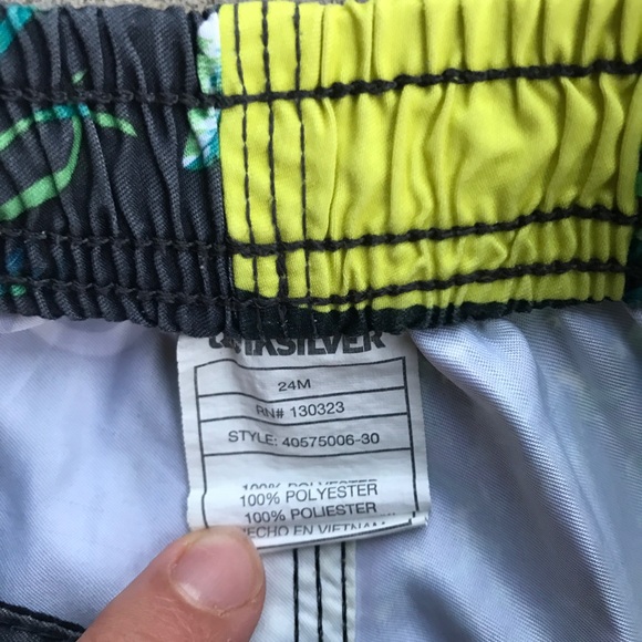 Quicksilver 24 mo swim shorts bundle (2) - Picture 3 of 4